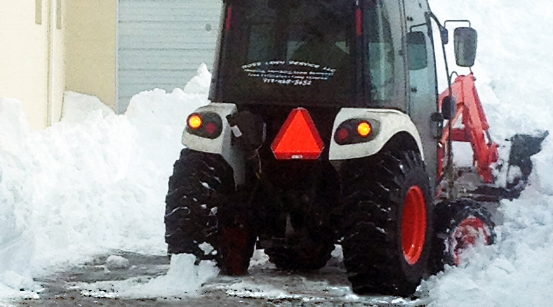Tractor Removing Snow